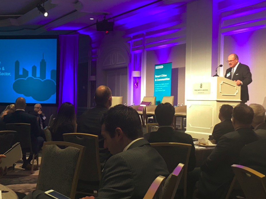 Clint Vince at the Dentons 2018 Smart Cities Summit