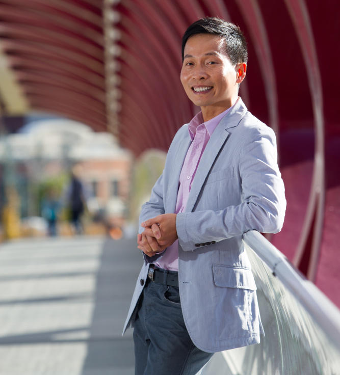 Hieu Van Ngo is an assistant professor in the Faculty of Social Work and leader of the Identity-based Wraparound Intervention Project.