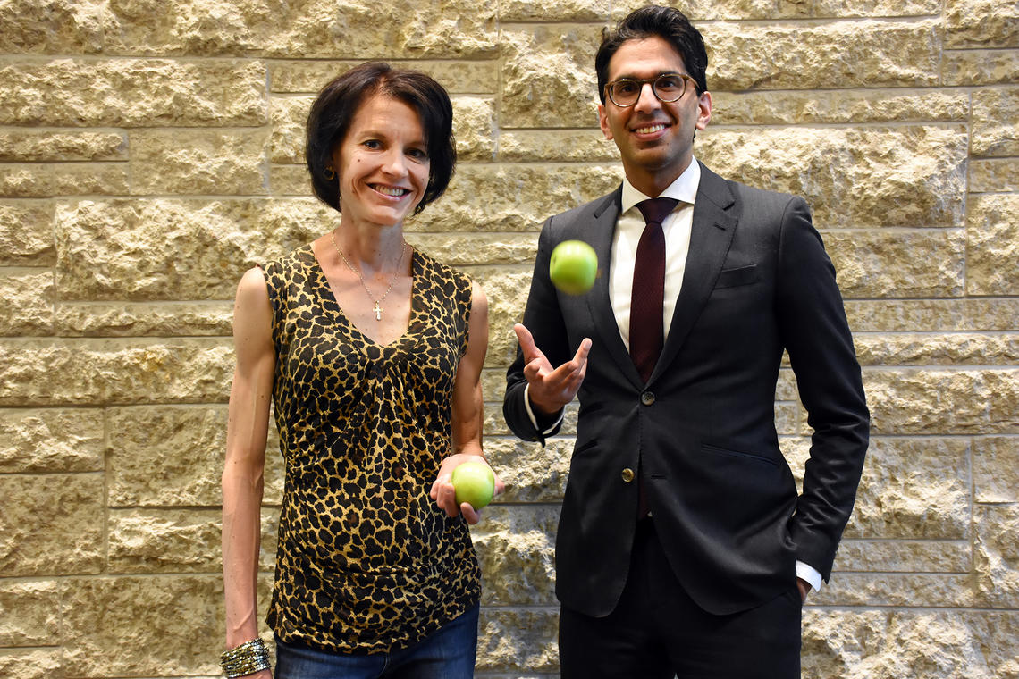 Dana Olstad and Aleem Bharwani are co-organizers of Canada's Food Guide: A Healthier Canada Through Effective Nutrition Policy, a free, two-day forum of international experts that will explore opportunities to increase access to nutritious foods in schools, restaurants and markets.