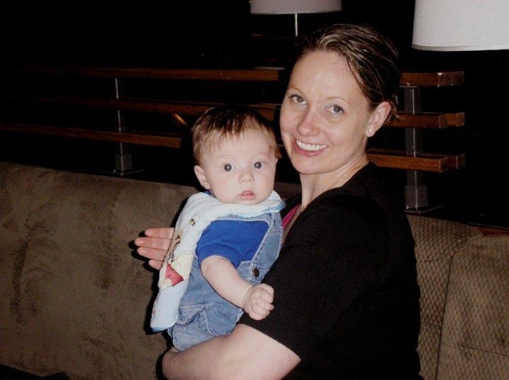Elizabeth Keys and her baby five years ago when she became interested in sleep research at the University of Calgary. Her son was waking up for more than 60 minutes a night.