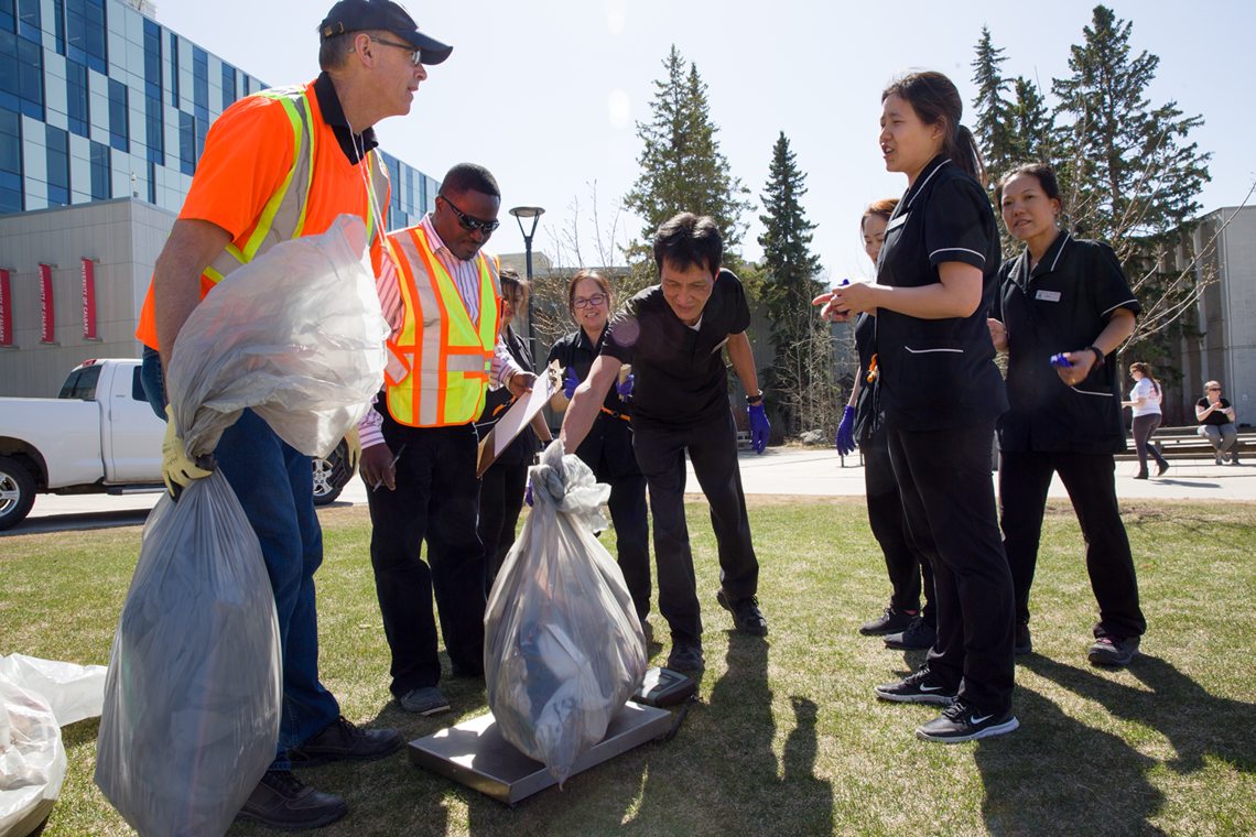 Last year's Campus Cleanup and Barbecue was the most well attended in the event's history, with 134 volunteers and more than 290 kilograms of waste collected.