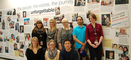 Bottom row, from left: Fiona Currie, Ainslee Smith, Jae Joon Yeon. Top row: Larissa Little, Chelsey Franks, Eve Paraschuk, Harman Bedi and instructor Julie Burns.