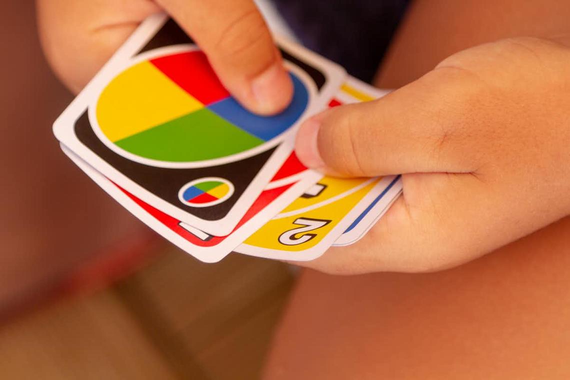 Handling and arranging cards, blocks and small pieces helps little fingers develop fine motor skills.