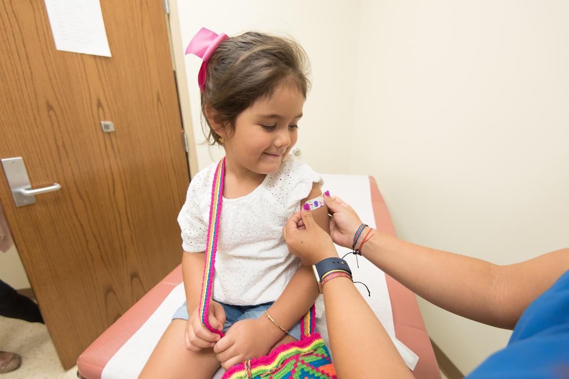 Talking about the experience can help make the next vaccination easier. 