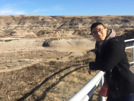 Kenryo in Badlands, AB