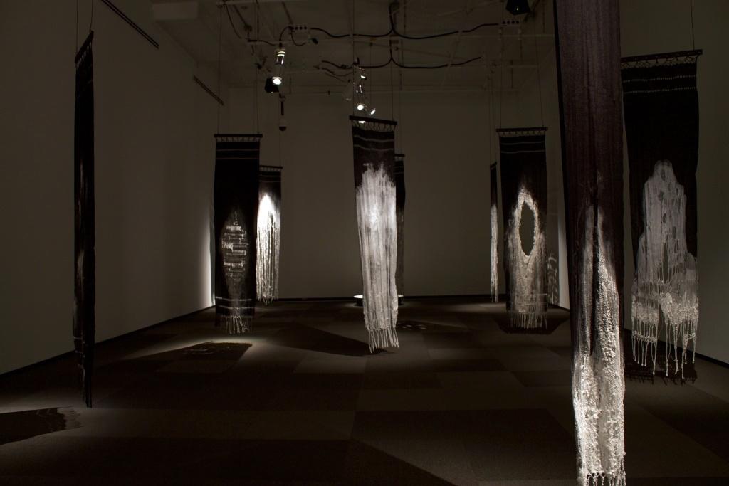 Chagoya's Novem was a 2019 installation at the Nickle Galleries