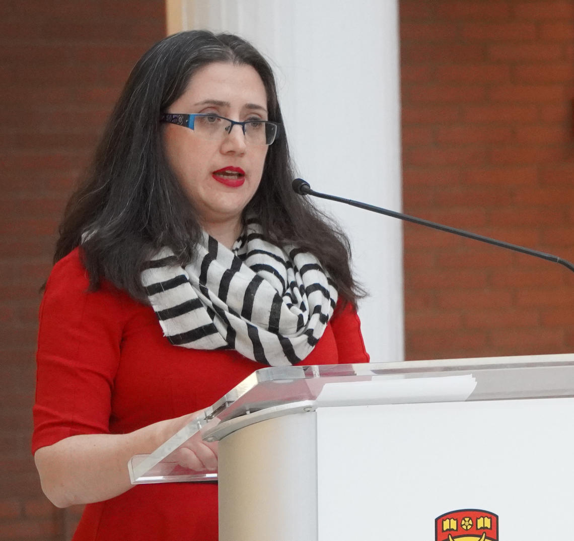 Schulich professor thinks of her home country in calling for end to gender-based violence