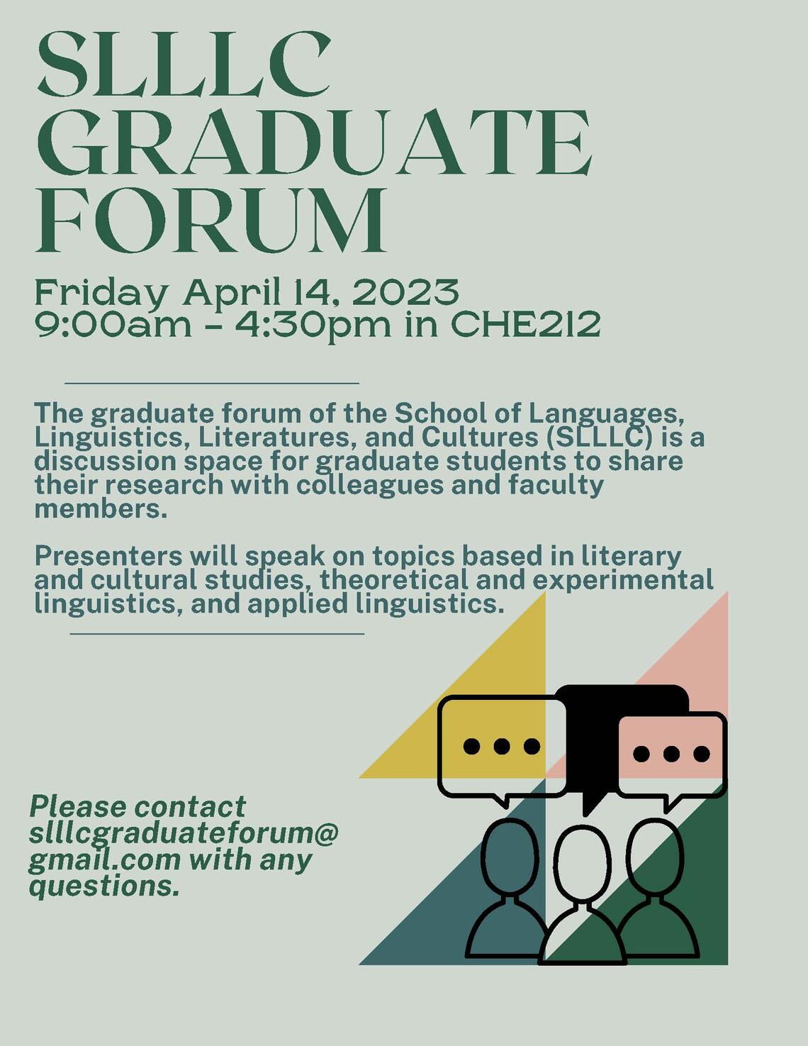 SLLLC Graduate Forum Poster