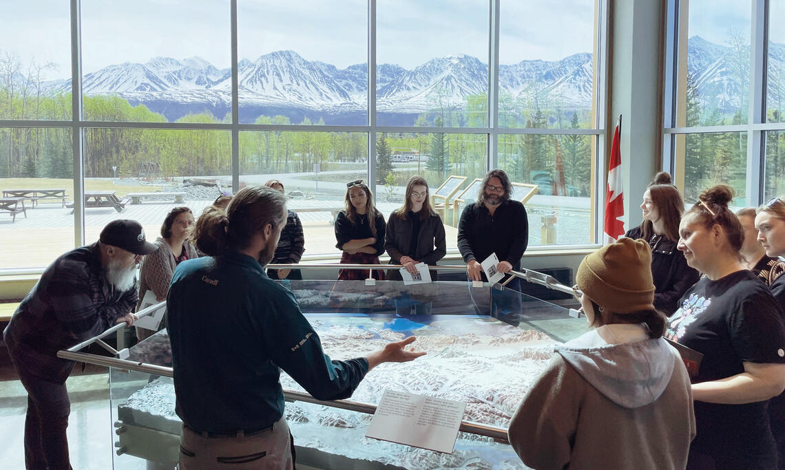 Modern Treaties and the Law is an intensive, two-week course that takes University of Calgary law students to Whitehorse, Yukon, and surrounding communities
