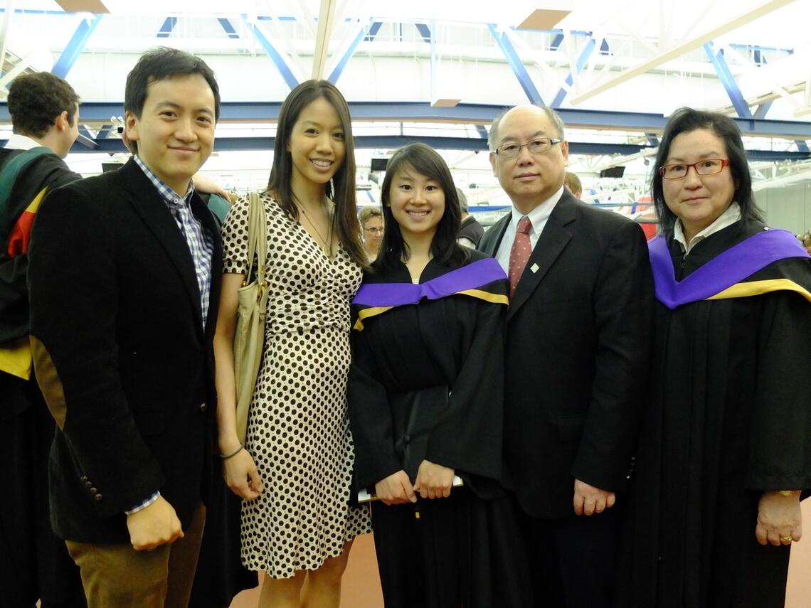 family at convocation