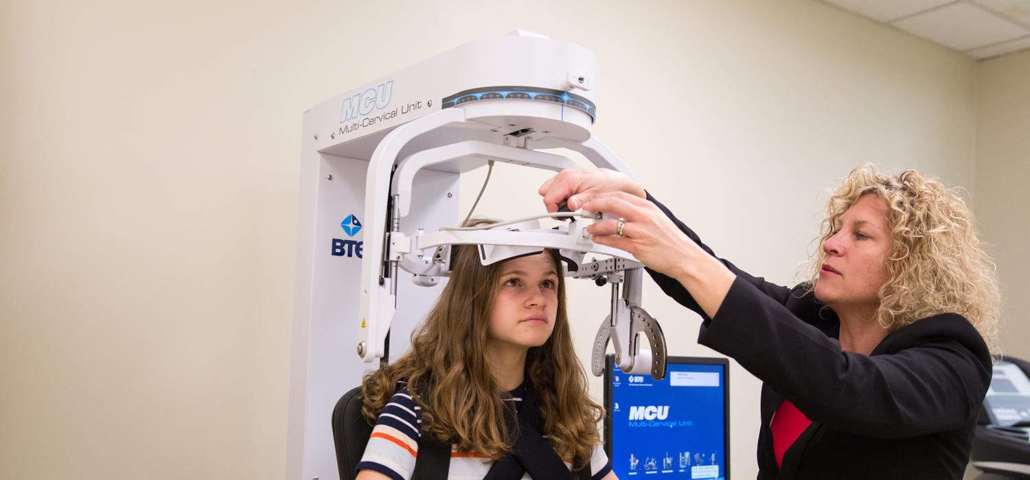 Kathryn Schneider, a researcher in the Faculty of Kinesiology, is part of an international team who shaped a consensus on recognizing and treating concussion in sport. Photo by Riley Brandt, University of Calgary