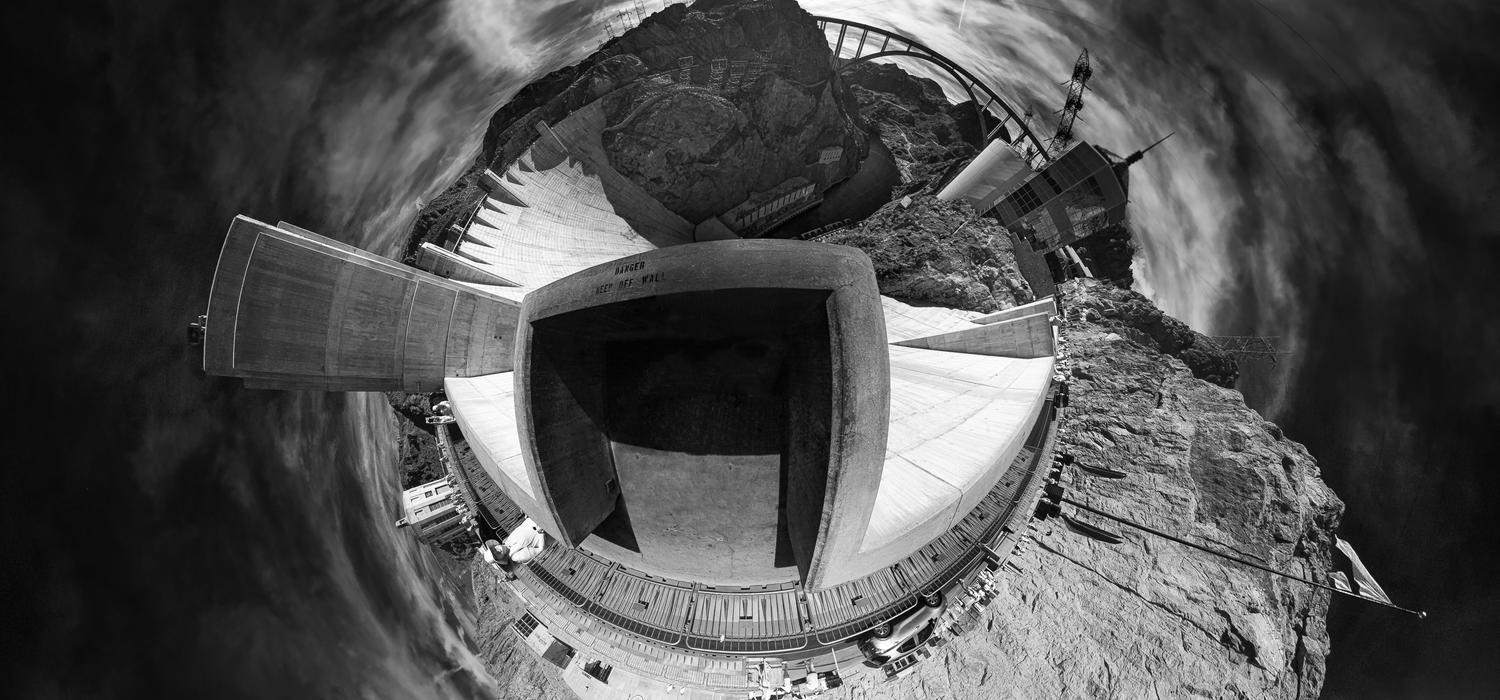 Hoover Dam New Perspective by Denis Gadbois