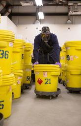 Hazmat Services at UCalgary plays a critical role in keeping our community safe from potentially harmful waste produced in labs and medical clinics.