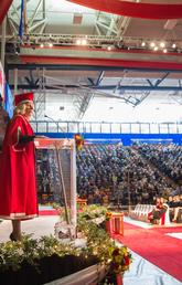 The University of Calgary’s fall convocation ceremonies will be held on Nov. 12 in the Jack Simpson Gymnasium. Photos by Riley Brandt, University of Calgary