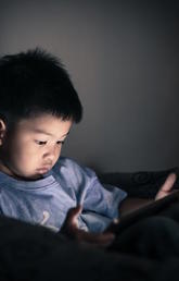 Ninety-eight per cent of children now live in homes with internet-connected devices. 