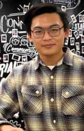 Tim Cruz, pictured in the Hunter Hub for Entrepreneurial Thinking
