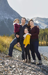 Tricia Stadnyk and family enjoy the outdoors.
