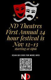 University of Calgary School of Creative and Performing Arts Drama ND Theatre 24 Hour Festival