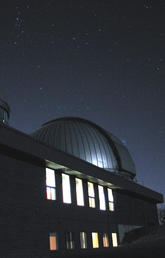 Rothney Astrophysical Observatory at night