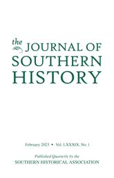Journal of Southern History_cover