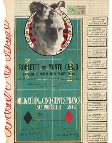 Marcel Duchamp, the Gambler