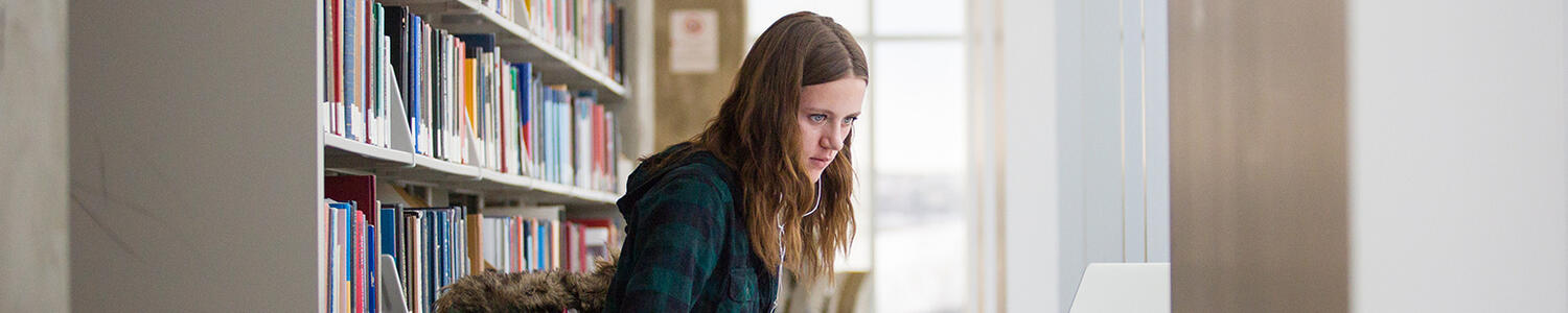 UCalgary student studying