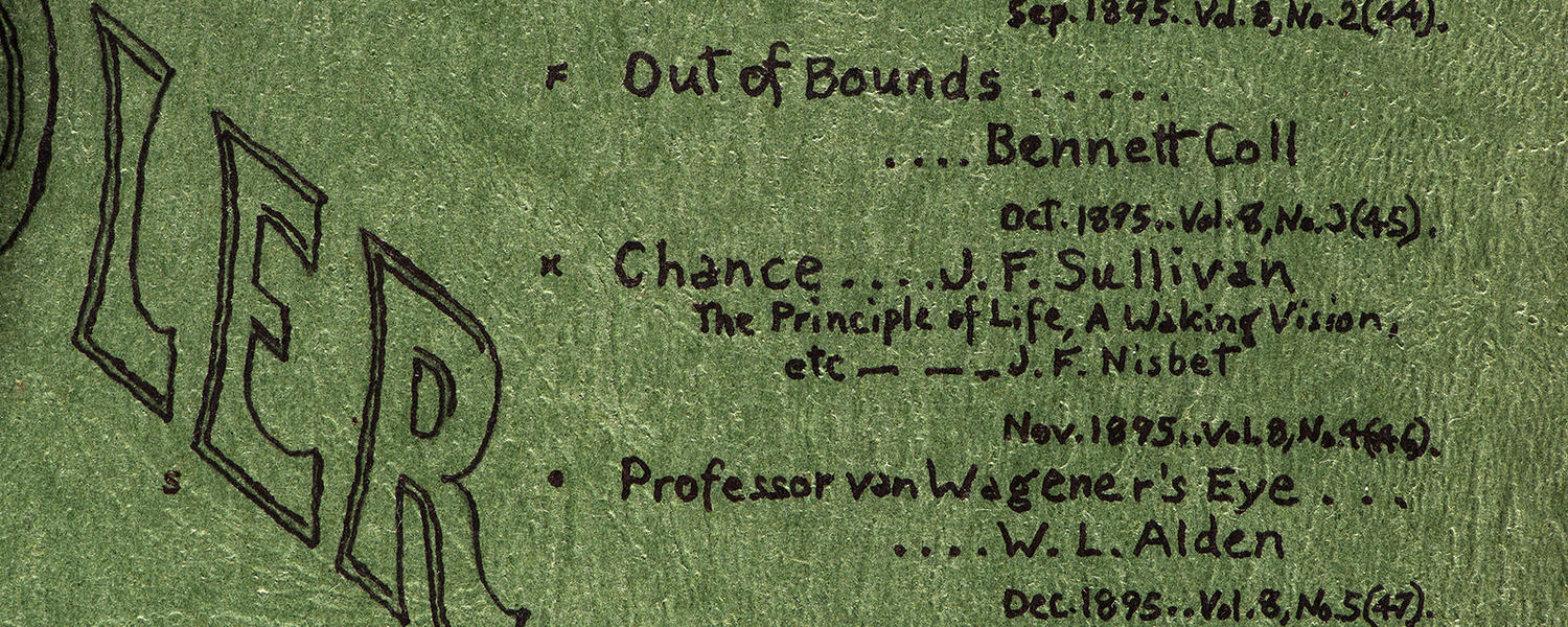 UCalgary Special Collections