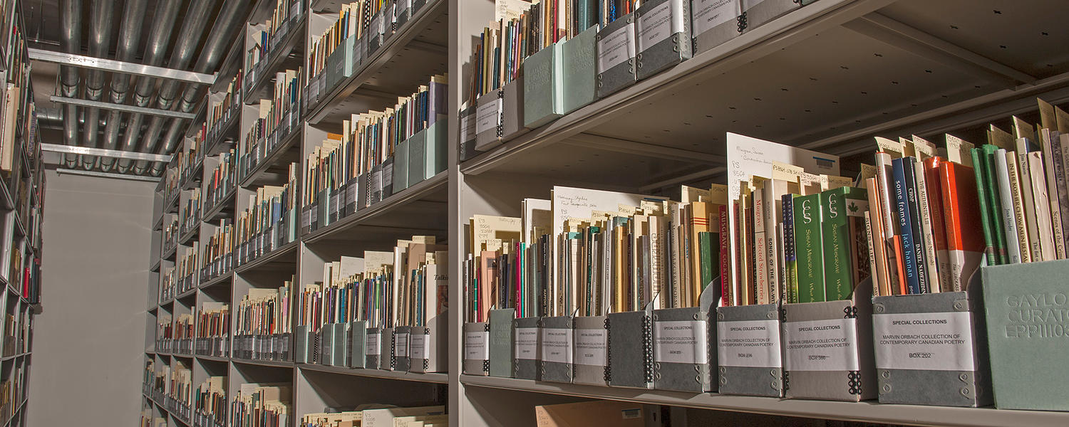 UCalgary library stacks