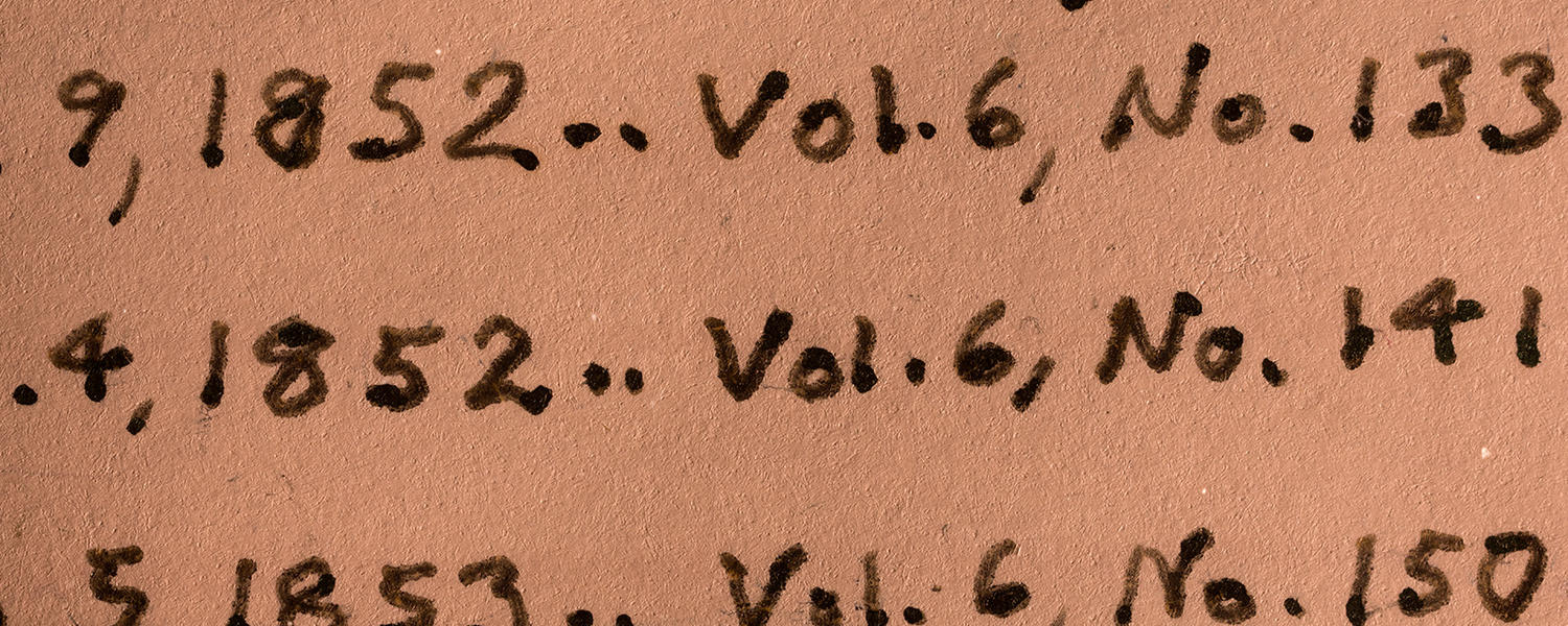 Gibson Collection text closeup