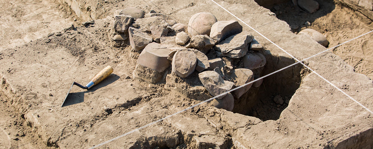 Blackfoot excavation Cluny site