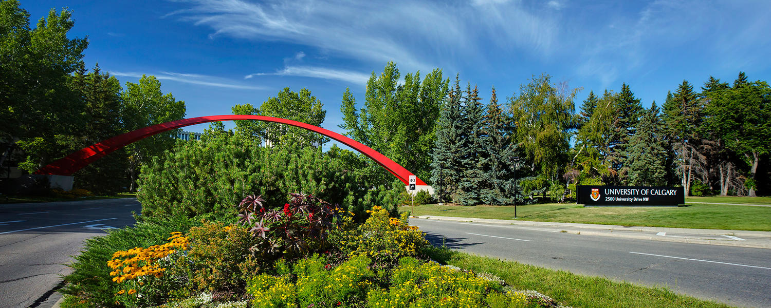 UCalgary sign