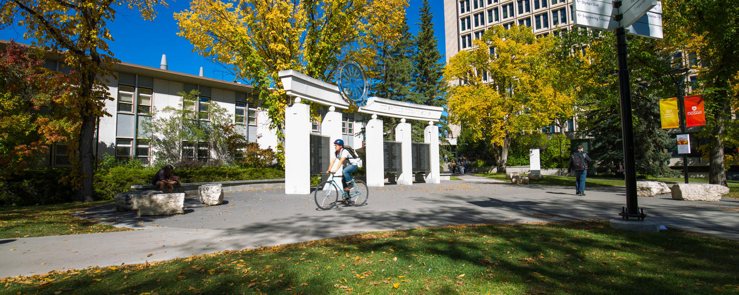 UCalgary campus in early fall