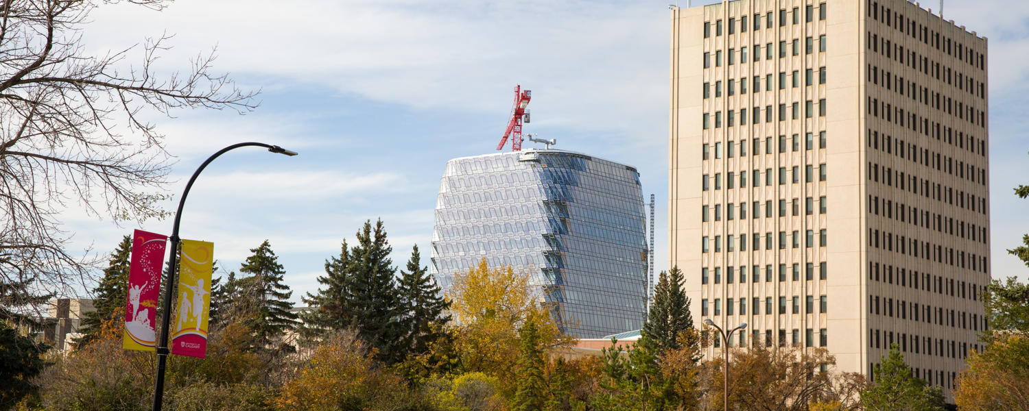 University of Calgary campus in Fall 2019