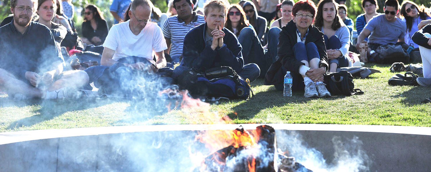 Campfire chat event