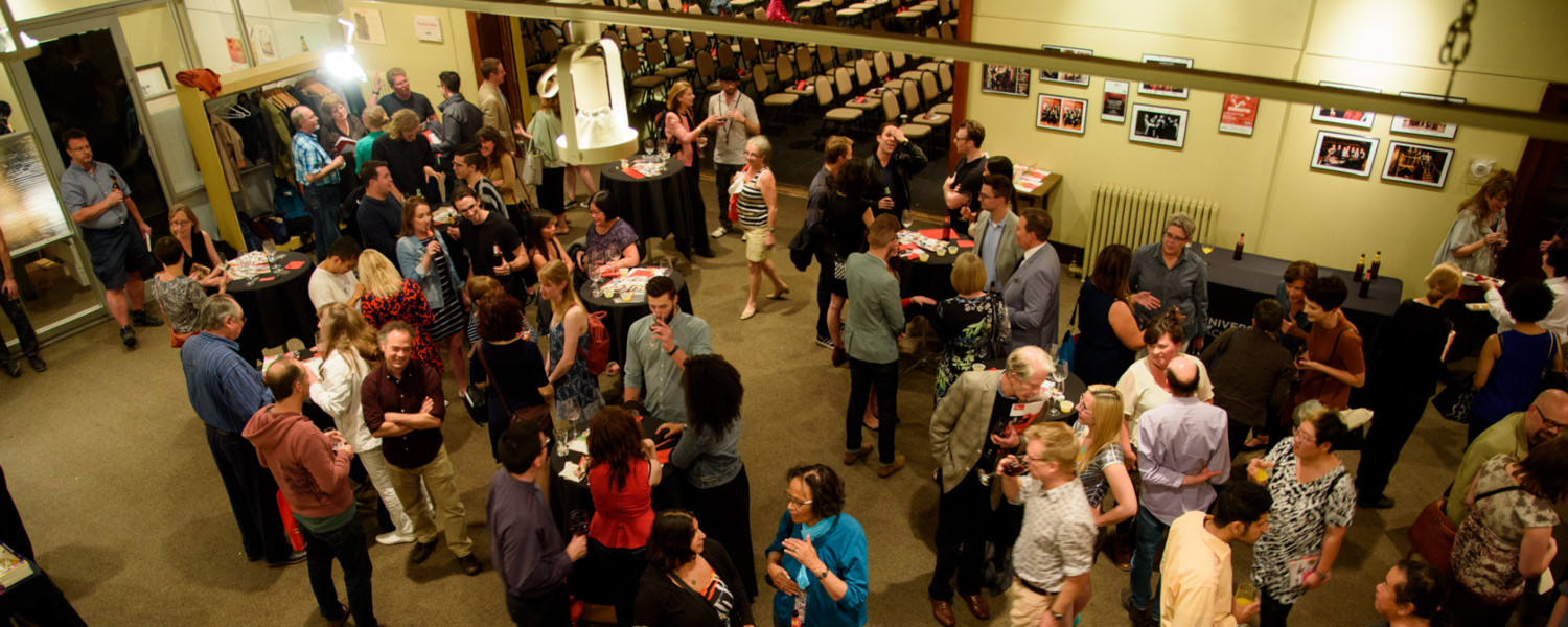 Crowd at 2016 Hello/Goodbye reading.