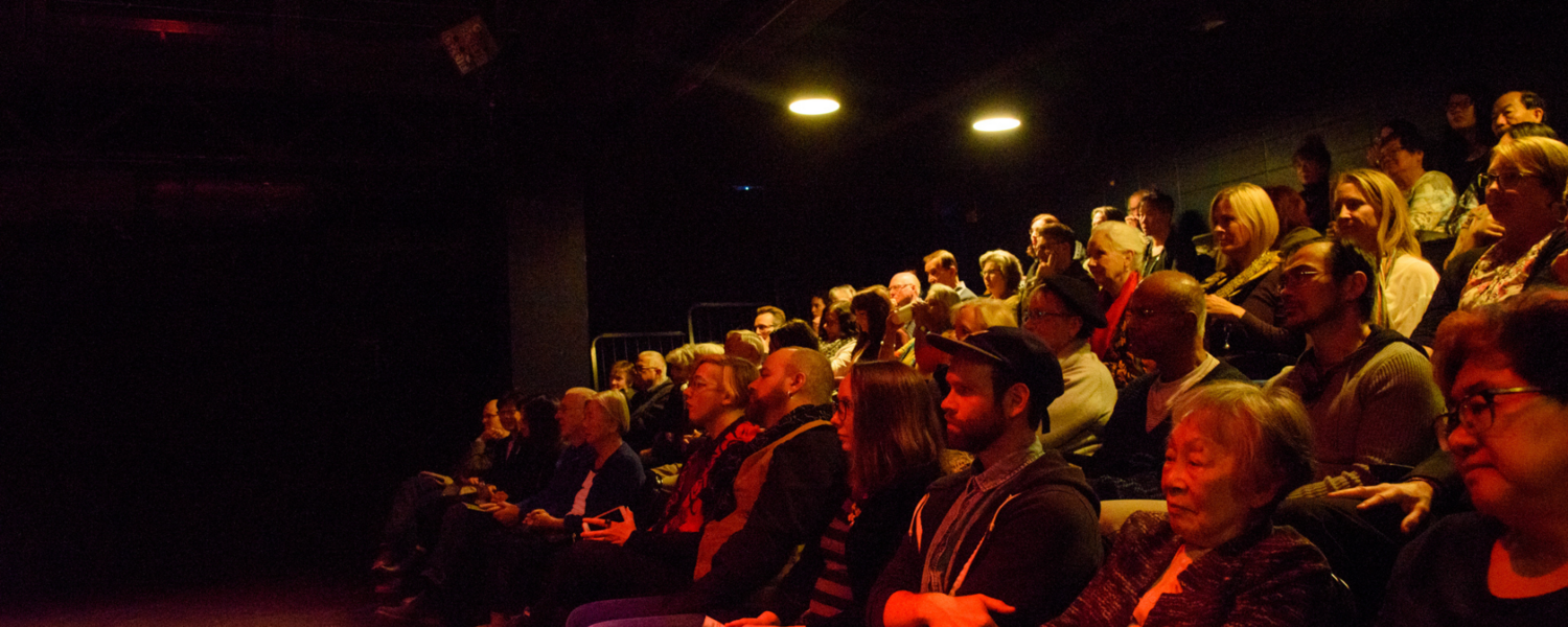 Crowd at 2018 Hello/Goodbye reading. Photo by Monique de St. Croix.