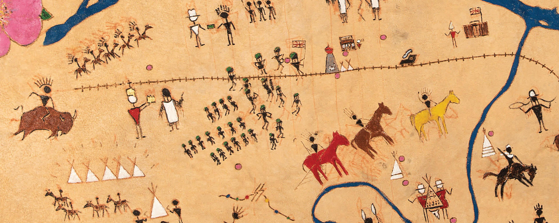 First Nations Stampede map