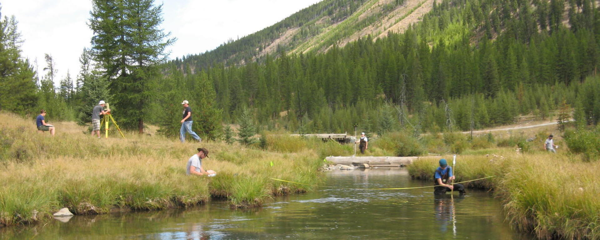 UCalgary Geography Students Surveying