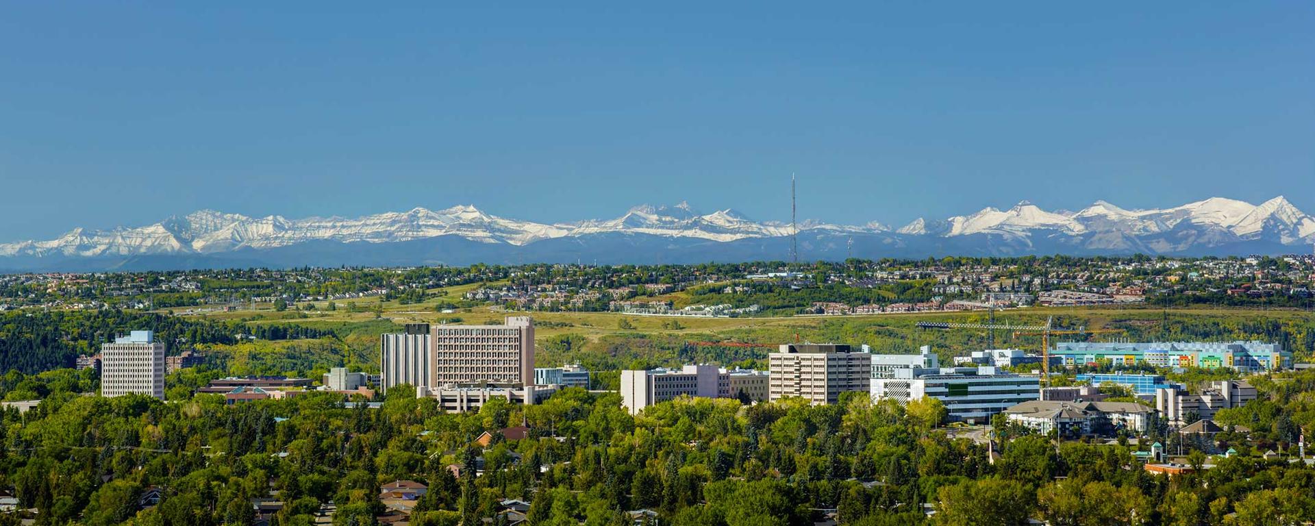University of Calgary and the Rocky Mountains