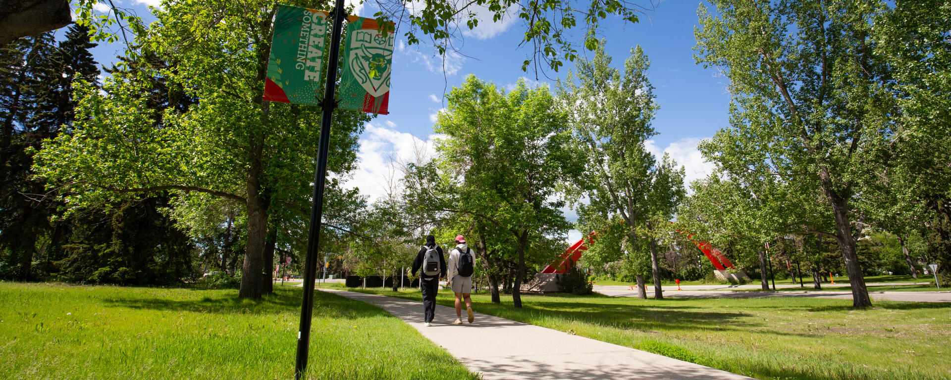 UCalgary campus in summer