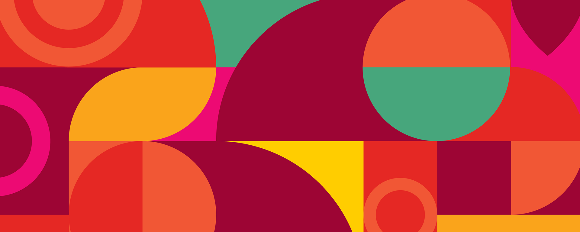 Colouful graphic pattern which represents Arts.