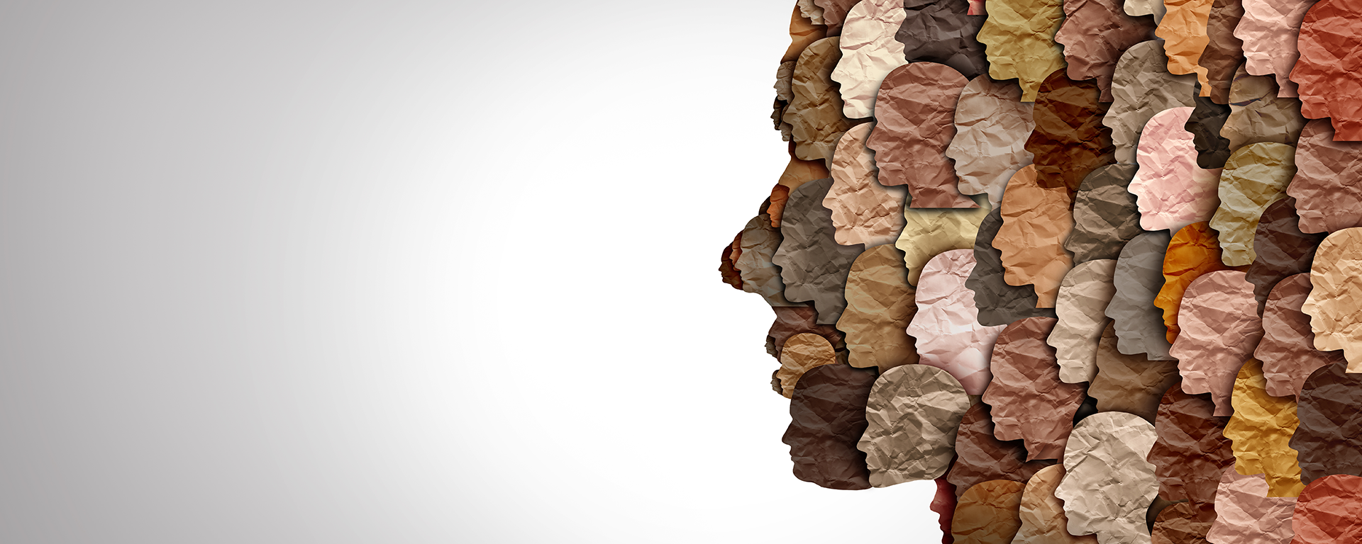 Image collage of diverse faces.