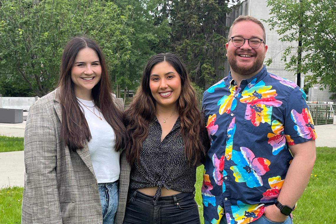 Securityscape Executive Producers Davina Shanti, Jordan Arnold, and Sarah Meyers