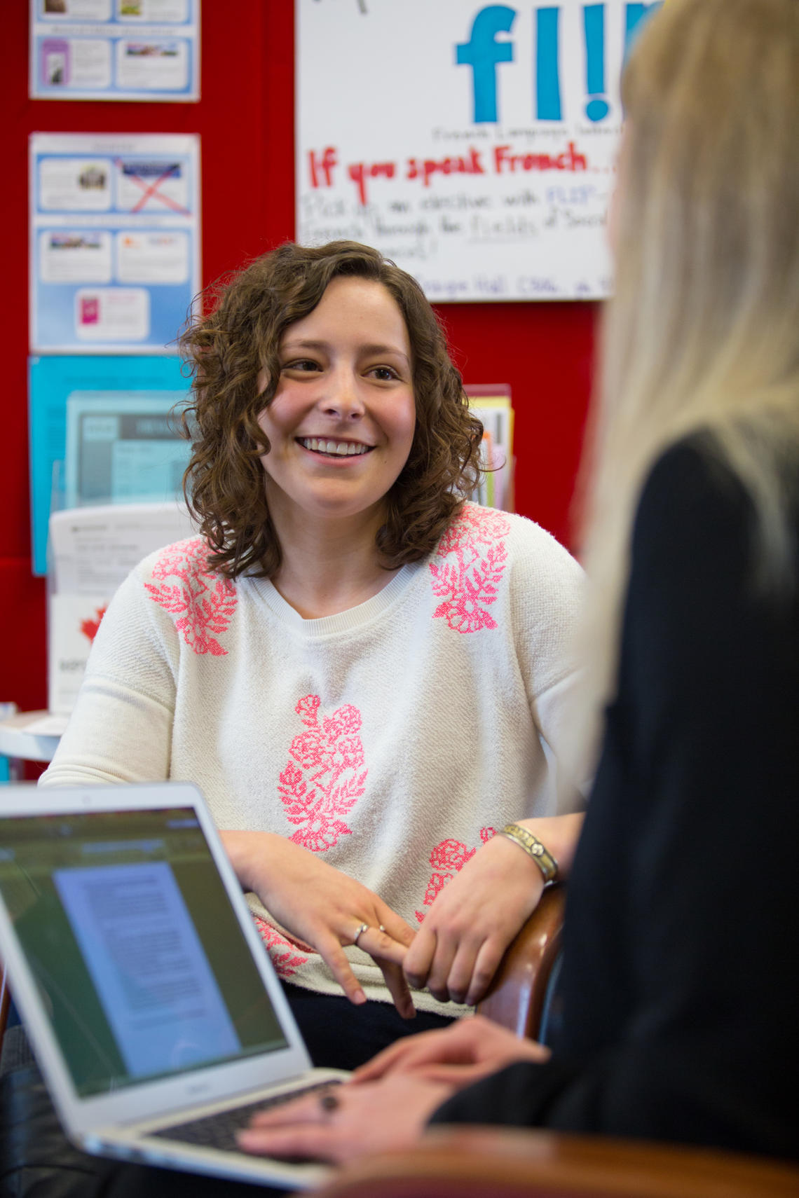 Sara Unruh has completed the DELF (Diplôme d’études en langue française) French language proficiency diploma exams at the University of Calgary.
