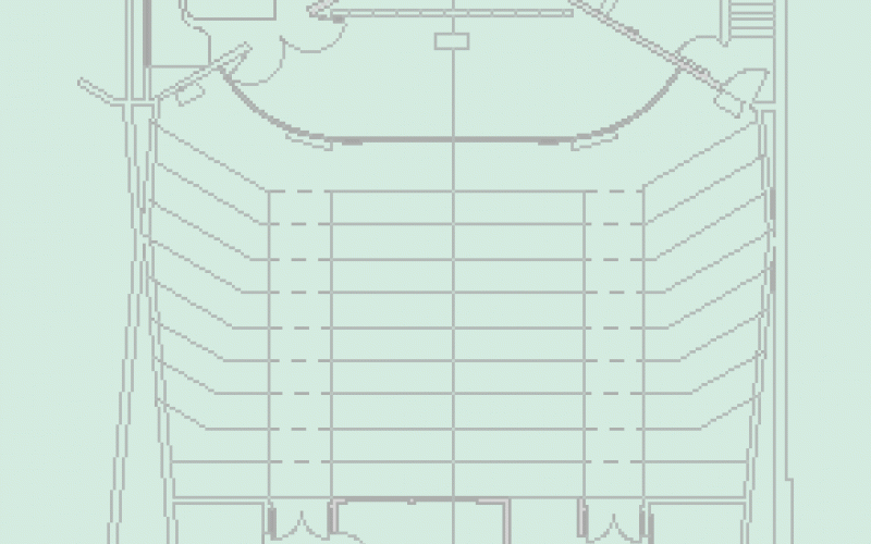 Boris Roubakine Recital Hall seating plan