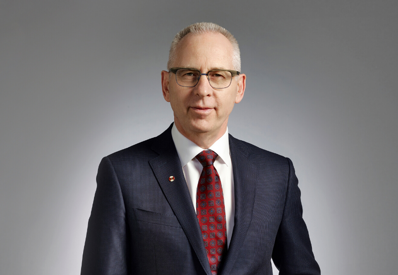 Dr. Ed McCauley, President of University of Calgary