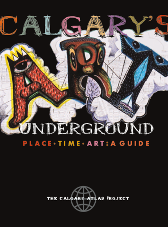Calgary's Art Underground Art map cover
