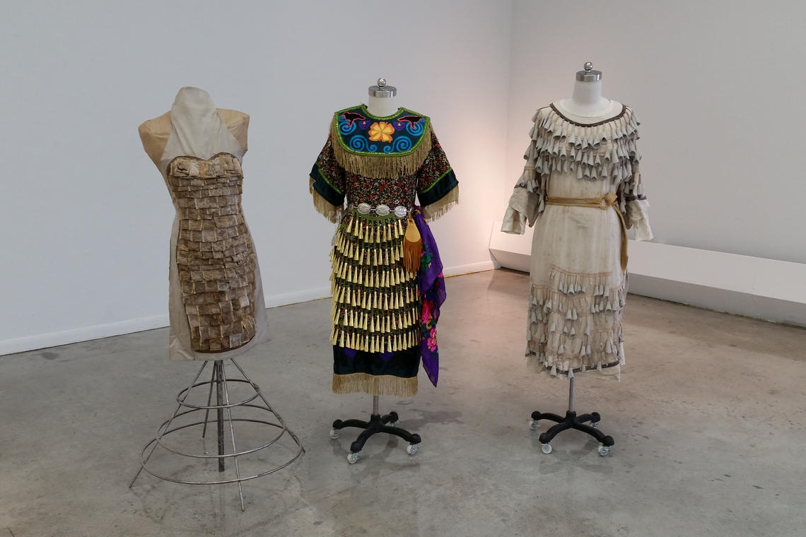 Wearble Art Dresses (2015), Tamara Lee-Anne Cardinal