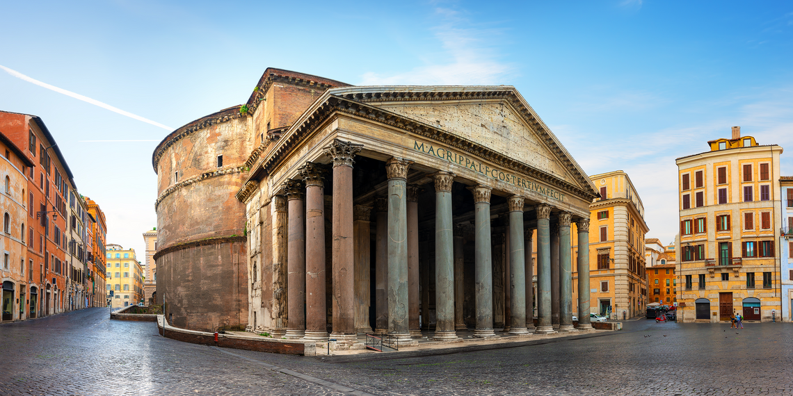 An ancient architecture in Roma