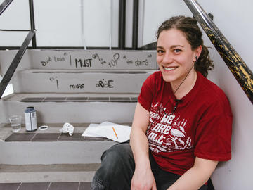 Alumna Jane Arnett was one of 30+ volunteers who gave their time to restore the beloved poem.